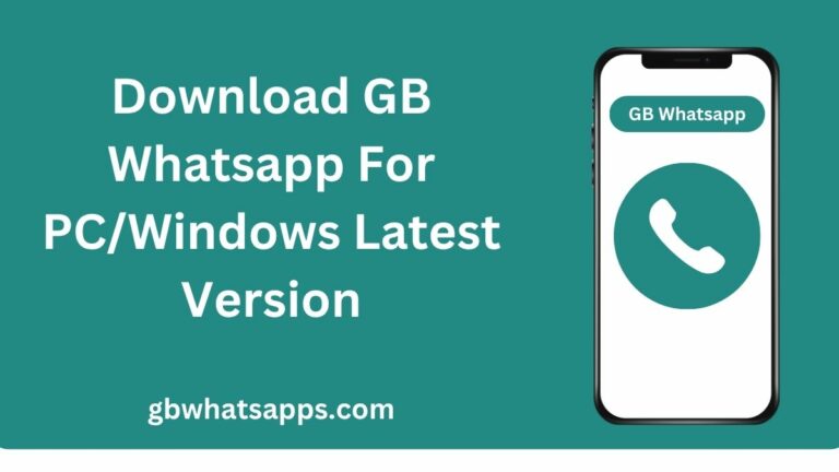 GB Whatsapp For PC